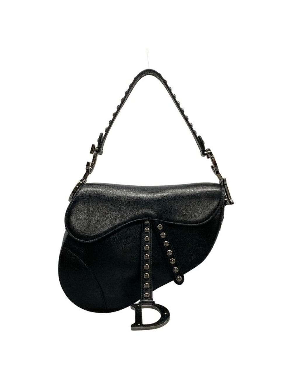 Dior Saddle Bag Black Leather